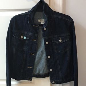Dark jean jacket
